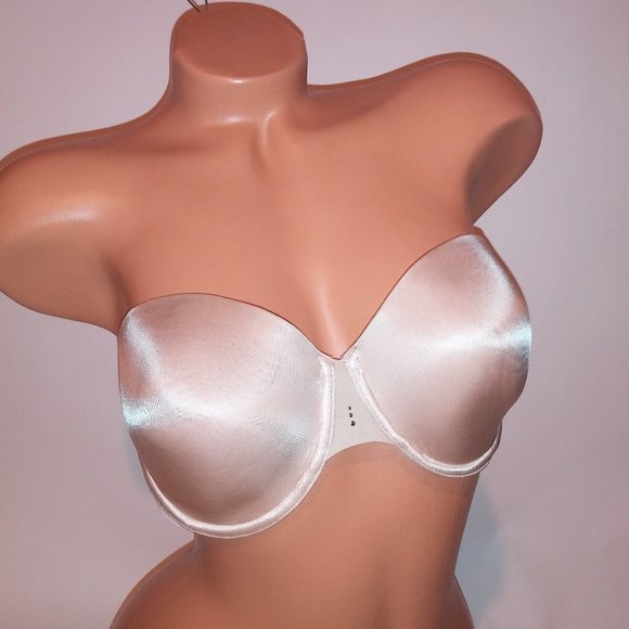 Victoria Secret Bra 36D Strapless Biofit Lined Cups Underwire Preowned  *Bundle‎ - Picture 1 of 7
